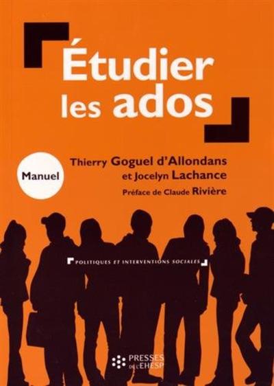 ETUDIER LES ADOS