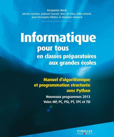 INFORMATIQUE POUR TOUS EN CLASSES PREPARATOIRES AUX GRANDES ECOLES