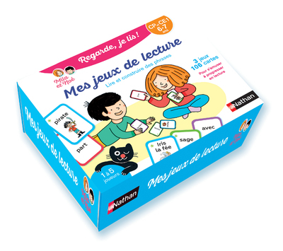 MES JEUX DE LECTURE - LIRE ET CONSTRUIRE DES PHRASES