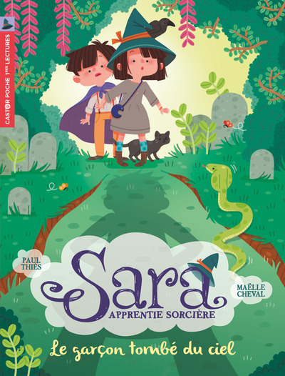 SARA APPRENTIE SORCIERE T1 - LE GARCON  TOMBE DU CIEL - N1