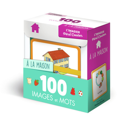 L´IMAGIER DU PERE CASTOR EN 100 IMAGES ET MOTS - A LA MAISON