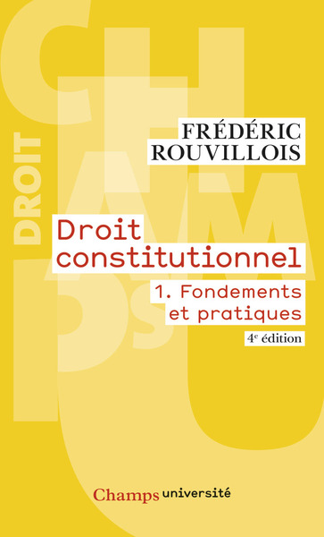 DROIT CONSTITUTIONNEL T.1