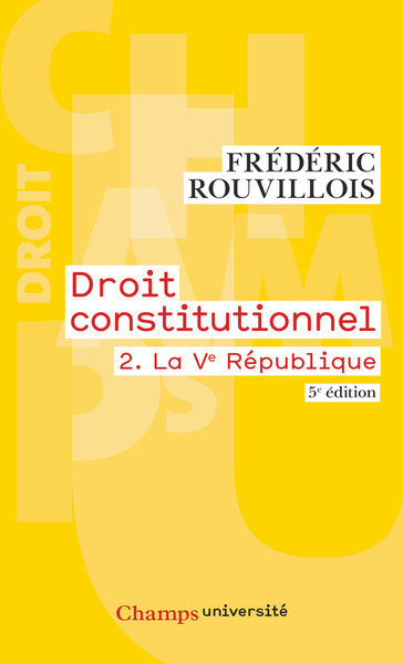 DROIT CONSTITUTIONNEL T.2