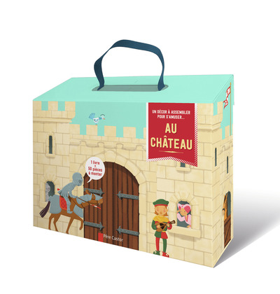 AU CHATEAU (MON COFFRET A MONTER + LIVRE)