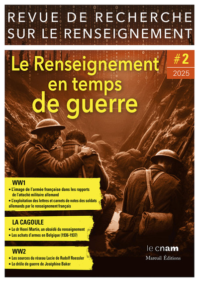 REVUE DE RECHERCHE SUR LE RENSEIGNEMENT - TOME 2