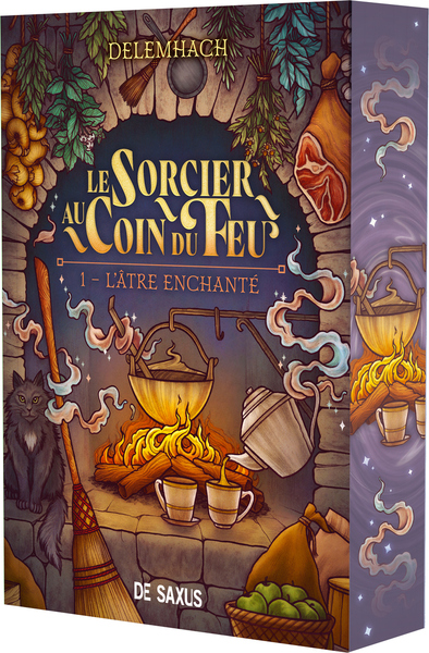 LE SORCIER AU COIN DU FEU (BROCHE) - VOL01 - L´ATRE ENCHANTE - TOME 01