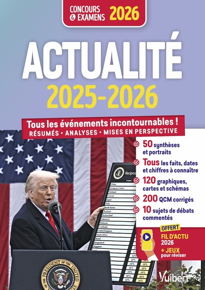 ACTUALITE 2025-2026 - CONCOURS ET EXAMENS - FIL D´ACTU 2026 ET JEUX INTERACTIFS OFFERTS - TOUS LES E