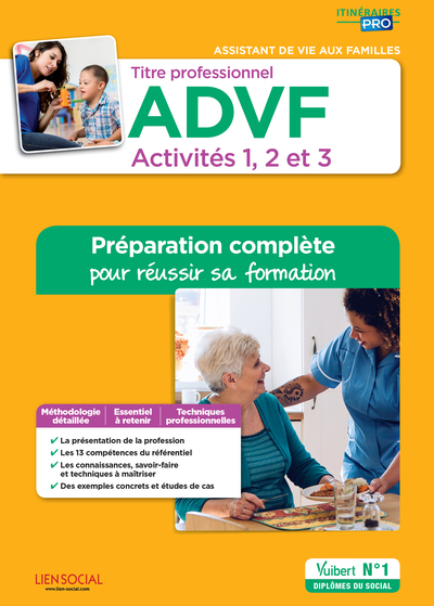 TITRE PROFESSIONNEL ADVF ACTIVITES 1A3 PREPA COMPLETE PR REUSSIR SA FORMATI