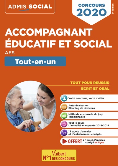 CONCOURS 2020 ACCOMPAGNANT EDUCATIF ET SOCIAL AES TOUT-EN-UN