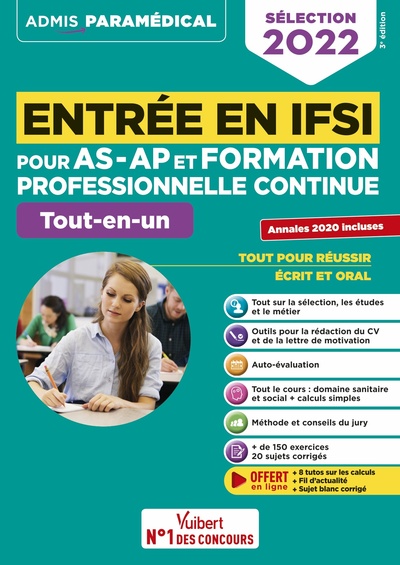 ENTREE EN IFSI POUR AS-AP ET FORMATION PROFESSIONNELLE CONTINUE (FPC) - TOU