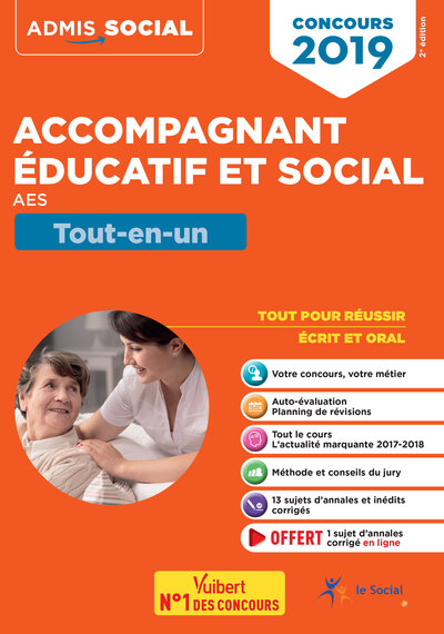 CONCOURS 2019 ACCOMPAGNANT EDUCATIF ET SOCIAL AES TOUT-EN-UN