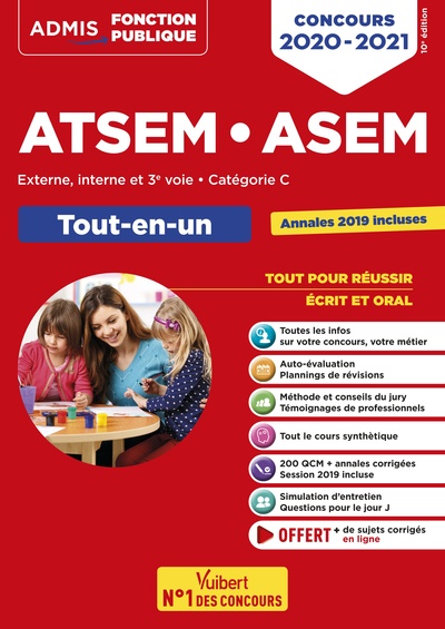 ATSEM ASEM - TOUT EN UN - CONCOURS 2020-2021