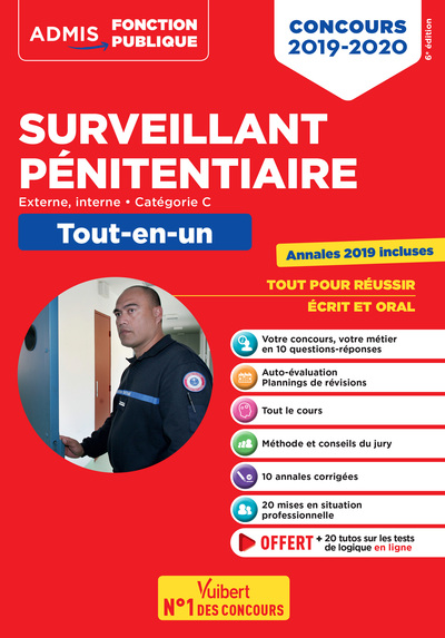 CONCOURS SURVEILLANT PENITENTIAIRE 2019-2020 TOUT-EN-UN