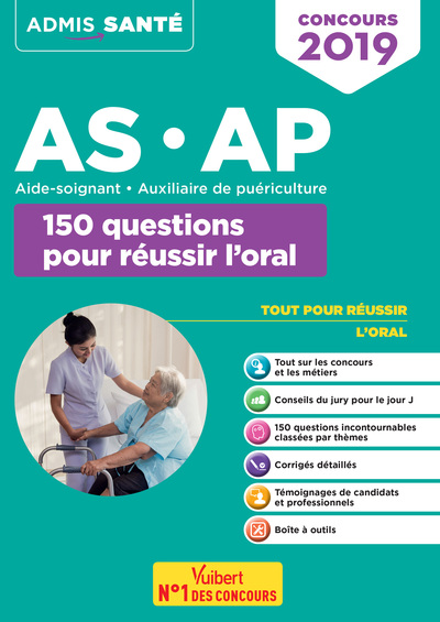 CONCOURS 2019 AS-AP 150 QUESTIONS POUR REUSSIR L´ORAL
