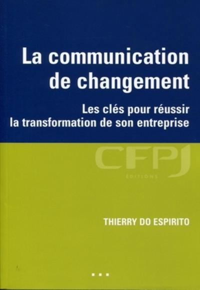 COMMUNICATION DE CHANGEMENT