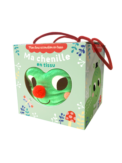 MA CHENILLE EN TISSU - MON LIVRE ACCORDEON EN TISSU