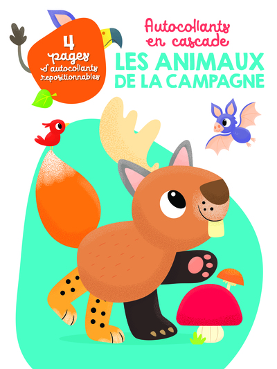 ANIMAUX DE LA CAMPAGNE AUTOCOLLANTS