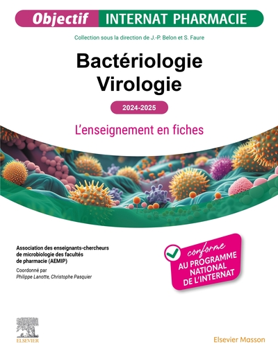 BACTERIOLOGIE - VIROLOGIE 2024-2025 - L´ENSEIGNEMENT EN FICHES