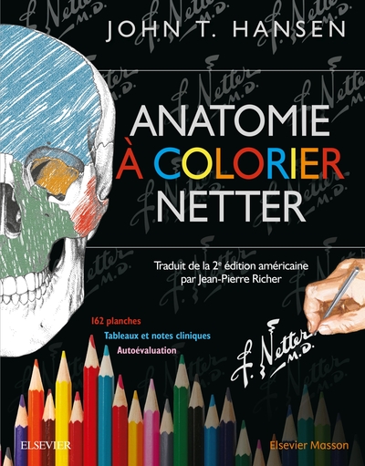ANATOMIE A COLORIER NETTER