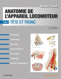 ANATOMIE DE L´APPAREIL LOCOMOTEUR - TOME 3