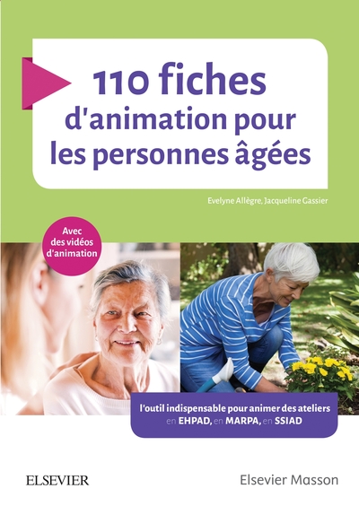 110 FICHES D´ANIMATION POUR LES PERSONNES AGEES - AVEC DES VIDEOS D´ANIMATION