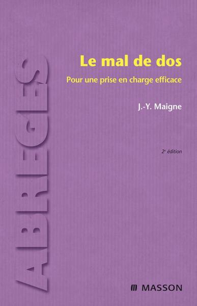 MAL DE DOS - COMPRENDRE ET TRAITER