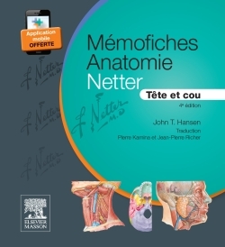 MEMOFICHES ANATOMIE NETTER - TETE ET COU