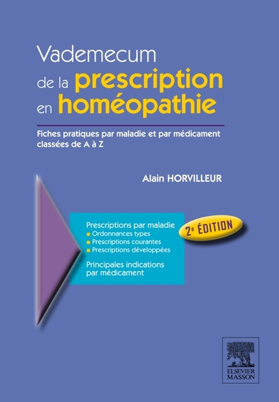 VADEMECUM DE LA PRESCRIPTION EN HOMEOPAHTIE