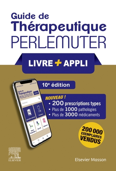 GUIDE DE THERAPEUTIQUE PERLEMUTER (LIVRE + APPLICATION)