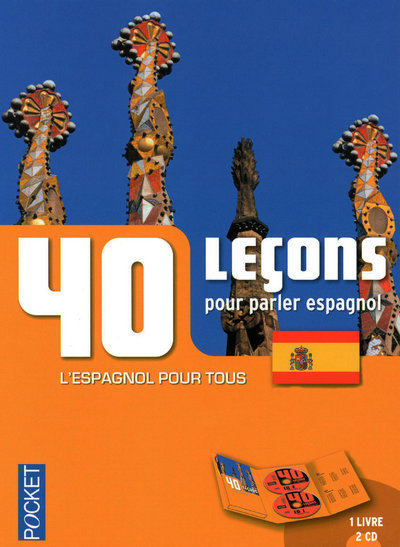 COFFRET 40 LECONS POUR PARLER ESPAGNOL (LIVRE + 2CD)