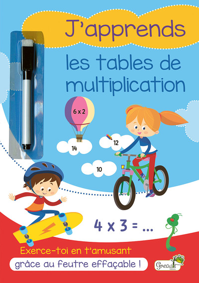 J´APPRENDS LES TABLES DE MULTIPLICATION