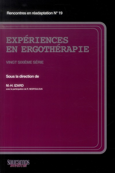 EXPERIENCES EN ERGOTHERAPIE 26 SERIE