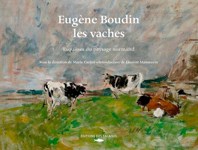 EUGENE BOUDIN, LES VACHES.