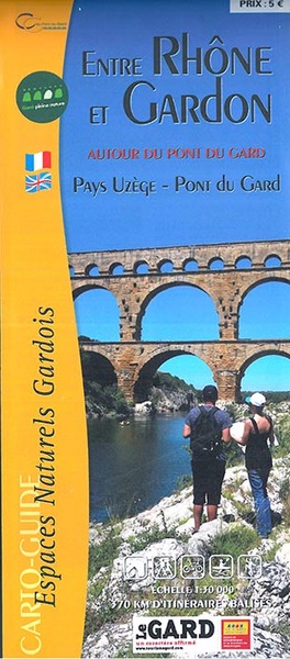 ENTRE RHONE ET GARDON  PAYS UZEGE PONT DU GARDAUTOUR DU PONT DU GARD