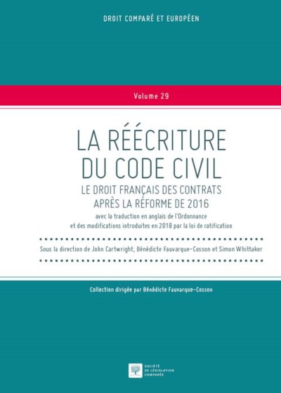 REECRITURE DU CODE CIVIL.LE DROIT FRANCAIS DES CONTRATS APRES REFORME 20