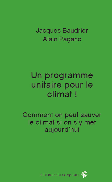 PROGRAMME UNITAIRE POUR LE CLIMAT