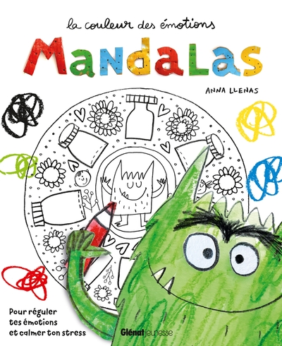 MONSTRE DES COULEURS - MANDALAS AVEC LE MONSTRE DES COULEURS - MANDALAS AVEC LE MONSTRE DES COULE