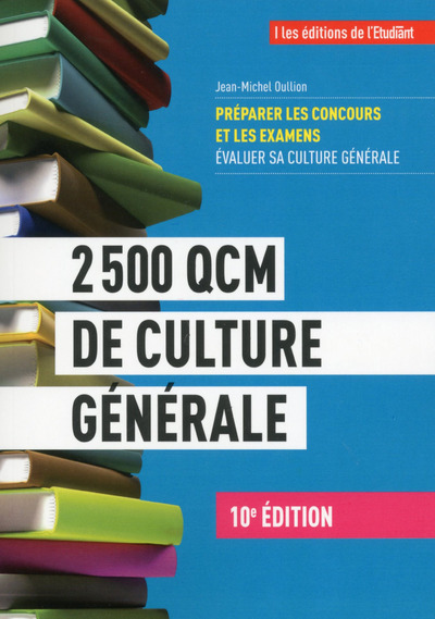 2500 QCM DE CULTURE GENERALE