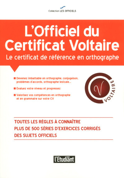 L´OFFICIEL DU CERTIFICAT VOLTAIRE