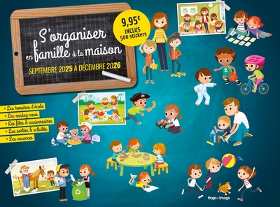 CALENDRIER S´ORGANISER EN FAMILLE 2025-2026