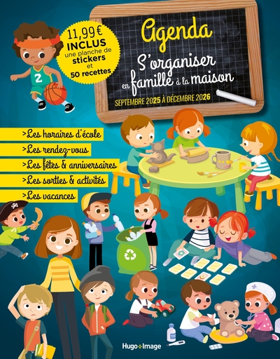 AGENDA S´ORGANISER EN FAMILLE 2025-2026