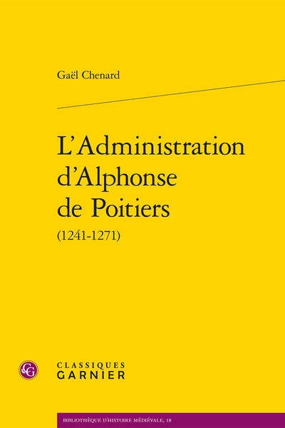 L´ADMINISTRATION D´ALPHONSE DE POITIERS (1241-1271)