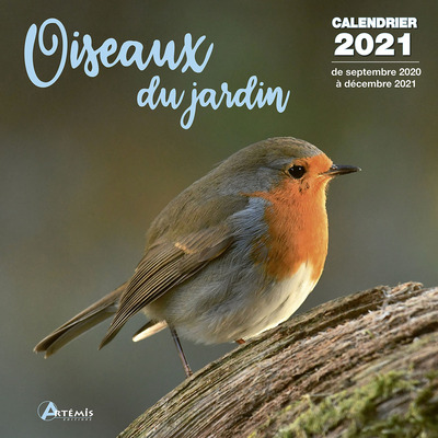 CALENDRIER OISEAUX DU JARDIN 2021