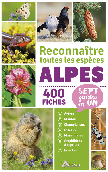 ALPES, RECONNAITRE TOUTES LES ESPECES