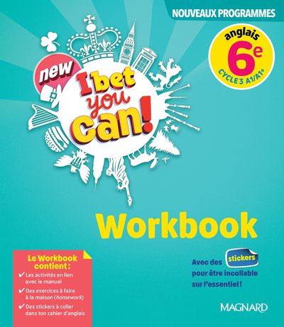 NEW I BET YOU CAN! 6E (2025) - WORKBOOK
