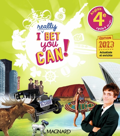 I REALLY BET YOU CAN ! ANGLAIS 4E (2023) - MANUEL ELEVE
