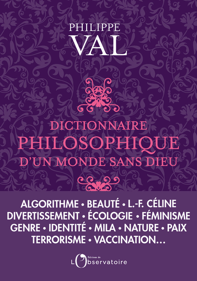 DICTIONNAIRE PHILOSOPHIQUE D´UN MONDE SANS DIEU