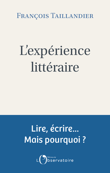 EXPERIENCE LITTERAIRE