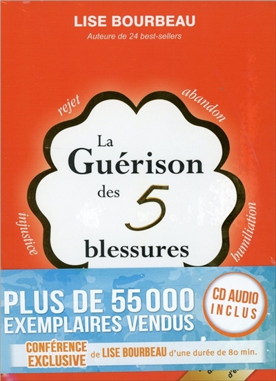 GUERISON DES 5 BLESSURES - LIVRE + CD