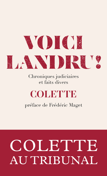 VOICI LANDRU ! - CHRONIQUES JUDICIAIRES ET FAITS DIVERS